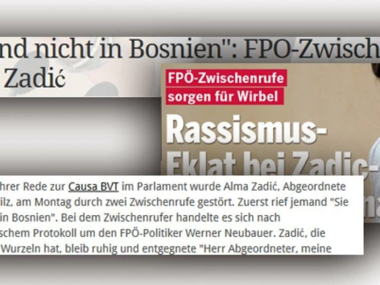 FPÖ-Rassismus-Eklat als Falschmeldung entlarvt — Bild: z.V.g.