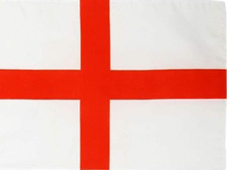 Briten ziehen unter der St.-Georgs-Fahne zu WM — Bild: P. Fendrich / wikimedia.org (CC-BY-SA-3.0)