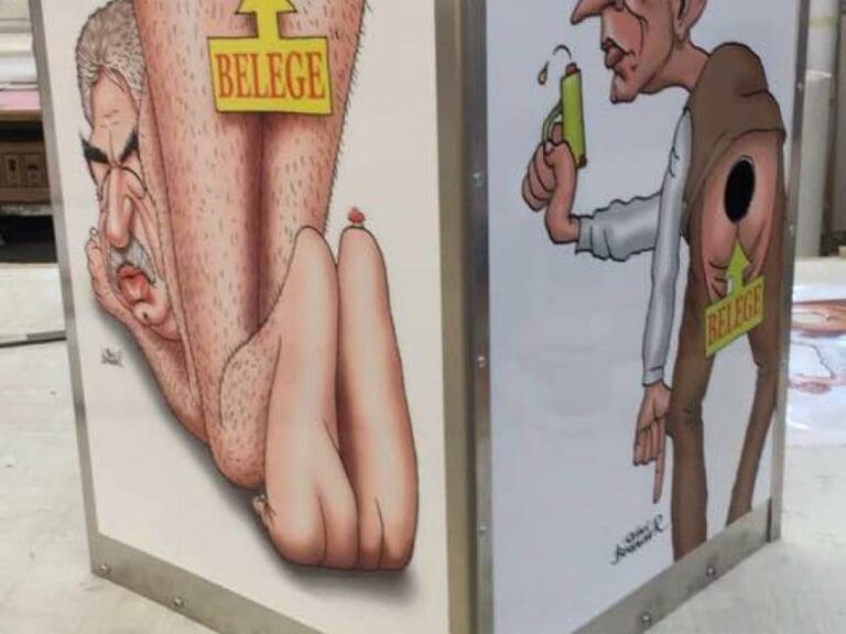 Wirt reichts: Belege für den Hintern — Bild: privat / zVg