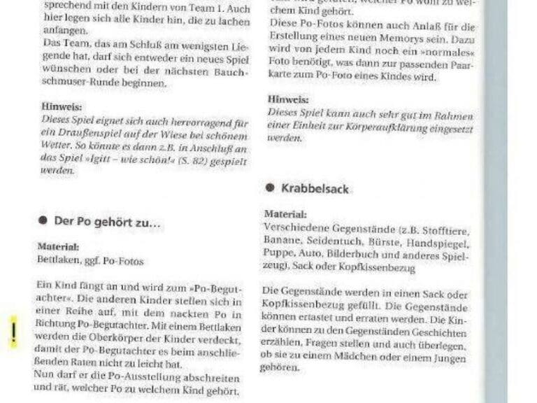 Kindergarten: "Dieser Pimmel gehört zu..." — Bild: Screenshot "Lieben, Kuscheln, Schmusen"