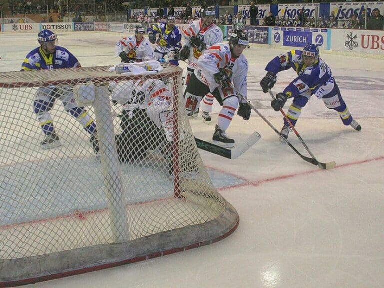 Asylanten verdrängen Eishockey — Bild: Michael Petri/Wikimedia(CC-BY-SA-2.0-DE)