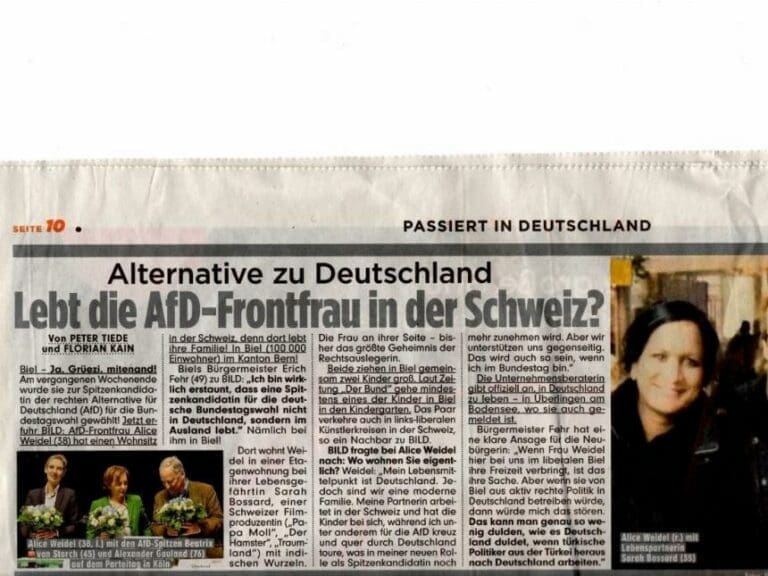 Medien haben Hetzjagd gegen AfD eröffnet — Bild: Privat