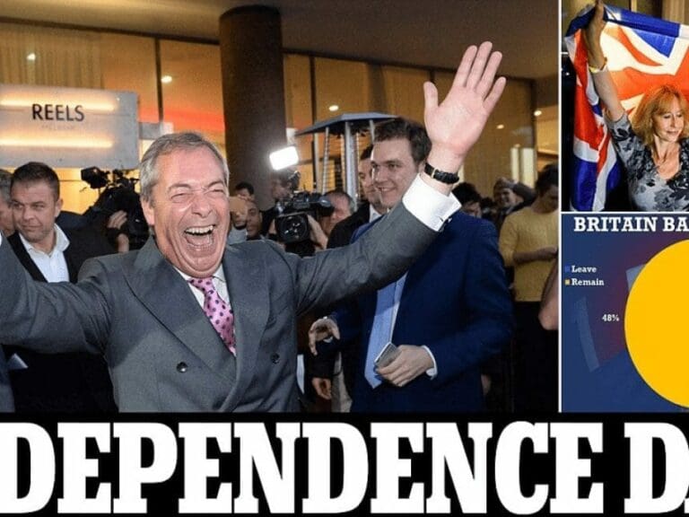 UKIP-Chef Farage zurückgetreten — Bild: Screenshot/Daily Mail twitter