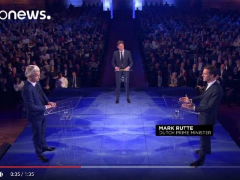 Wilders: Ausweisung von Türken-Botschafter — Bild: Foto: Screenshot Euronews / YouTube