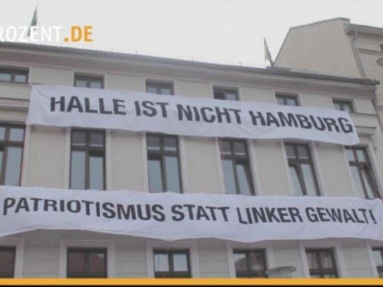 Identitäre: Solidarität nach linkem Anschlag — Bild: Ein Prozent