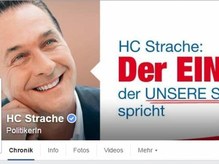 Nach Amokfahrt: Attacken auf HC Strache — Bild: facebook.com/hcstrache