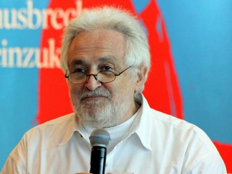 Wirrer Linksextremist  als VdB-Unterstützer — Bild: Lesekreis / wikimedia.org (CC-Zero)