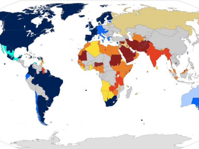 Holland: Moslems dürfen Schwule verunglimpfen — Bild: Various (Initial version by Silje) / Wikimedia (CC BY-SA 3.0)