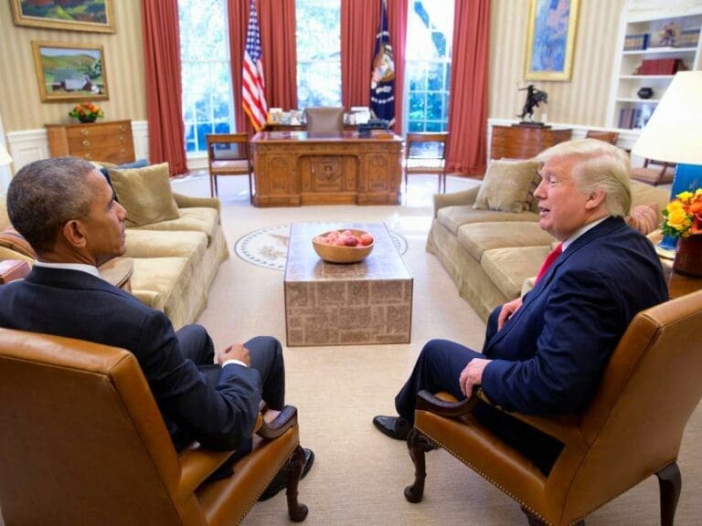 Trotz Hetze: Trump beliebter als Obama — Bild: Pete Souza / Wikimedia (gemeinfrei)