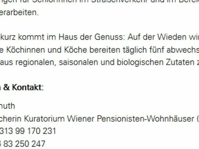 Kein frisches Essen für Senioren — Bild: Screenshot www.ots.at