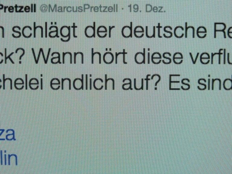 "Merkels Tote": Polizei geht gegen AfD-Chef vor — Bild: https://twitter.com/marcuspretzell?lang=de