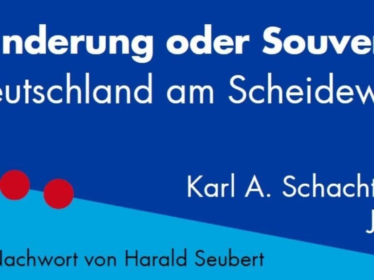 "Einwanderung oder Souveränität" — Bild: Gerhard Hess Verlag