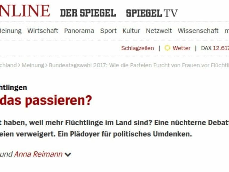 Gefangen im Beschönigungs-Sumpf: “Spiegel online” am Umdenken? — Bild: screenshot SPON