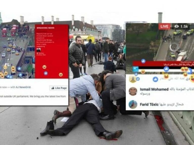 Moslems feierten London-Terror — Bild: Screenshot / infowars.com