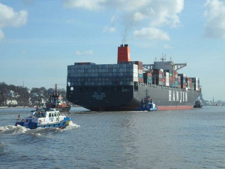 Reederei-Pleite: Die koreanische Hanjin-Reederei kann Ladungen in den USA nicht mehr löschen.