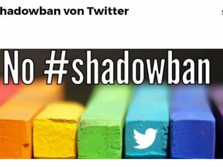 Twitter setzt auf subtile Zensur: Unliebsame Inhalte nur mehr für eigene Follower sichtbar — Bild: Screenshot / shadowban.de
