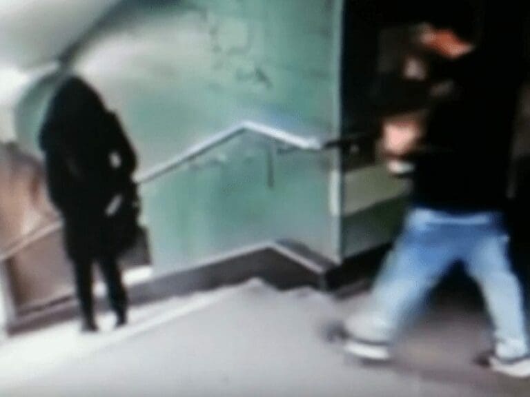 Bandenmitglied des irren U-Bahn-Treters frei — Bild: Screenshot / YouTube anonymousnews.ru