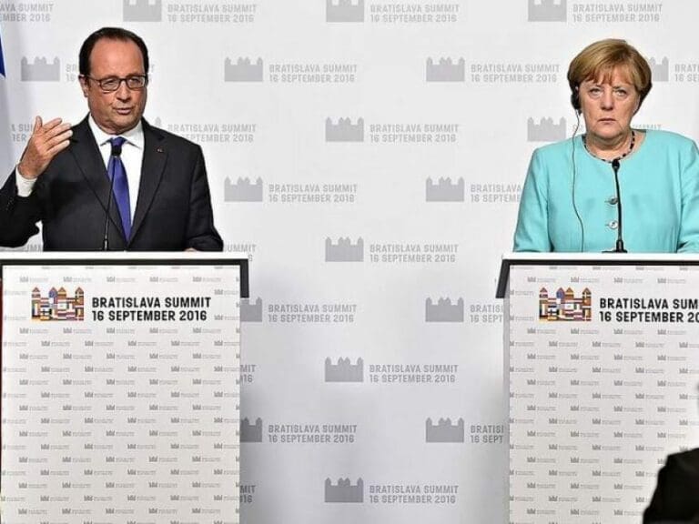 Merkel für Verlängerung der Russland-Sanktionen — Bild: EU2016 SK / Wikimedia gemeinfrei