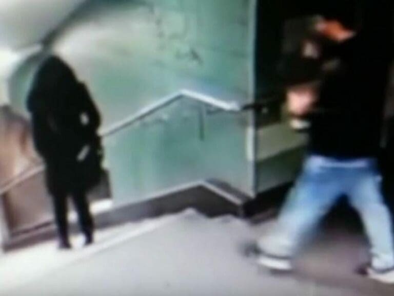 Berliner U-Bahn-Treter endlich verhaftet — Bild: Screenshot / YouTube anonymousnews.ru