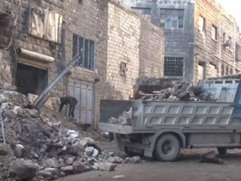 Syrien: Aleppo beginnt mit Wiederaufbau — Bild: Screenshot YouTube / Sputnik Deutschland