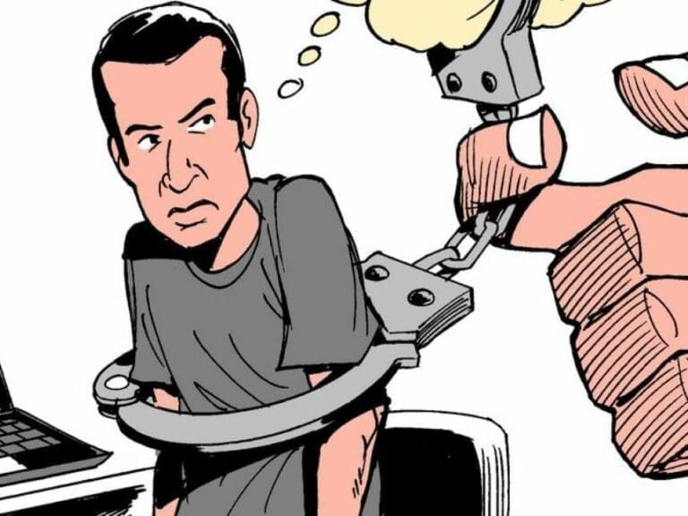 Establishment bastelt sich Facebook-Polizei — Bild: Carlos Latuff - http://twitpic.com/6azzhu / Wikimedia public domain