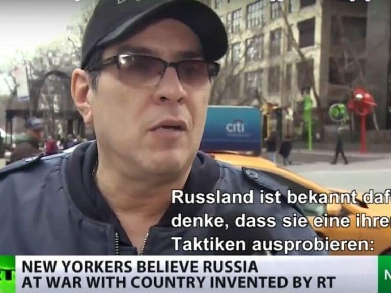 Amerikaner glauben alles, was Russland schadet — Bild: Screenshot YouTube / RT