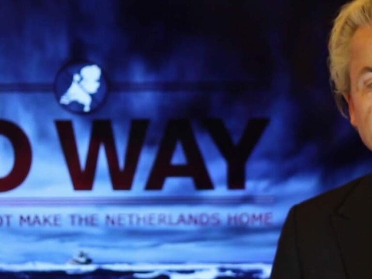 "No Way"-Forderung auch in Europa — Bild: PVV / YouTube