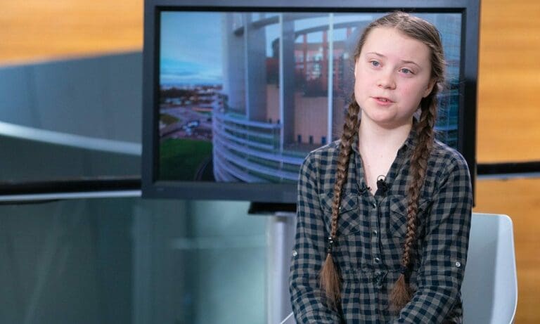 Greta Thunberg — European Parliament from EU / Wikimedia CC BY 2.0