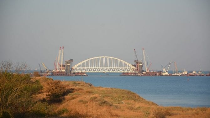 Eisenbahnbrücke Krim