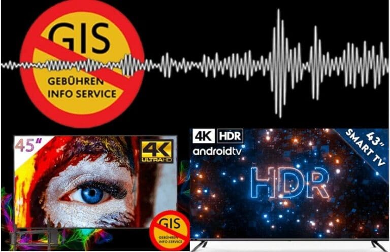 Gewinnspiel: Zwei GiS-freie Fernseher — zVg.
