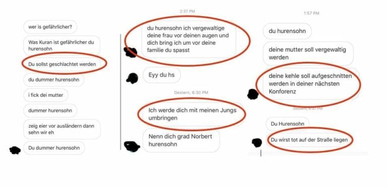 Morddrohungen gegen FPÖ-Chef — FPÖ