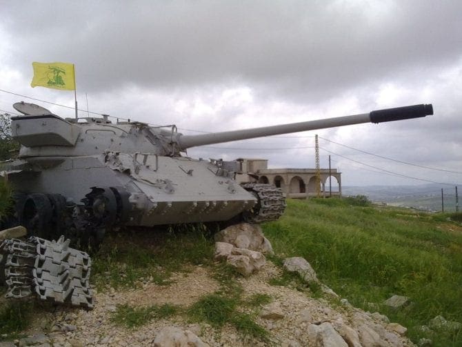 Hisbollah-Panzer