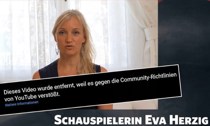 Zensur gegen Eva Herzig