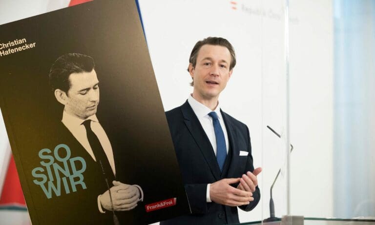 Gernot Blümel / Buch — Christoph Dunker / BKA