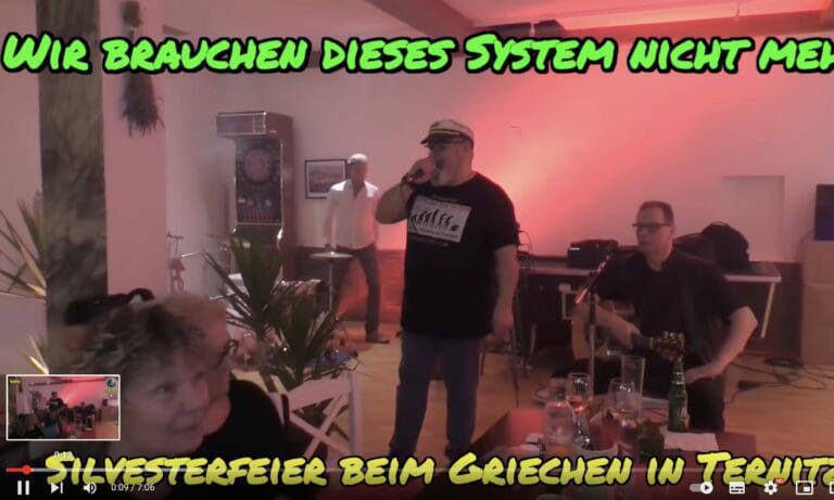 Wirt Ioannis Palaiologaros — Screenshot / YouTube / "Das Recht auf Wahrheit"