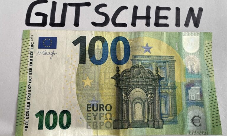 Gutschein / 100 Euro — unzensuriert