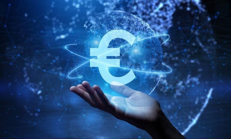 Digitaler Euro — Despositphotos