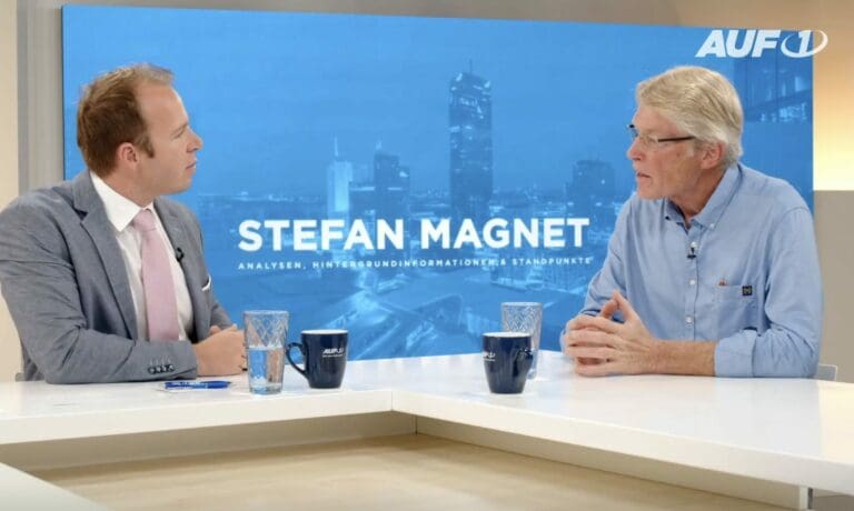 Stefan Magnet und Ernst Wolff — Screeenshot AUF1