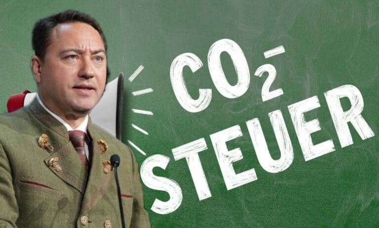 Manfred Haimbuchner / CO2-Steuer — Alois Endl / depositphotos.com