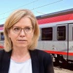 Leonore Gewessler / ÖBB Zug