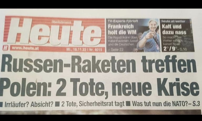 Zeitung Heute — Screenshot / Zeitung Heute