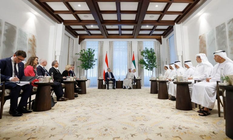 ÖVP-Kanzler Karl Nehammer in Abu Dhabi — Dragan Tatic / BKA