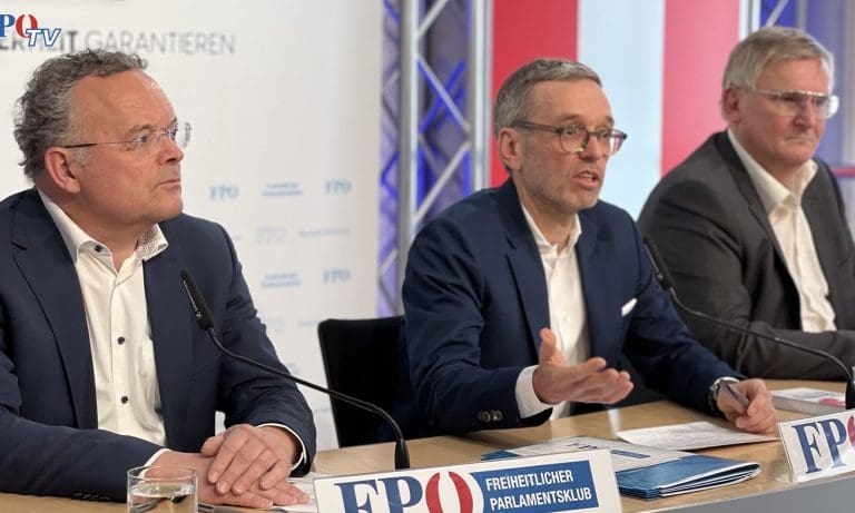 Gerald Hauser, Herbert Kickl, Hannes Strasser — FPÖ TV