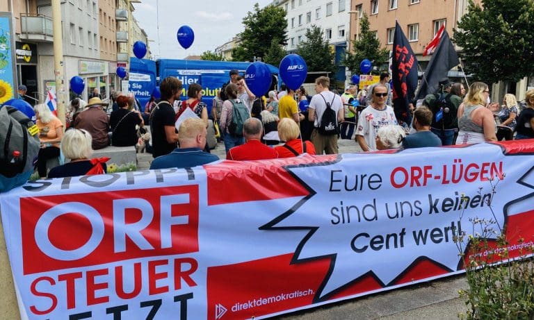ORF Demonstration — direktdemokratisch.jetzt / Martin Rutter