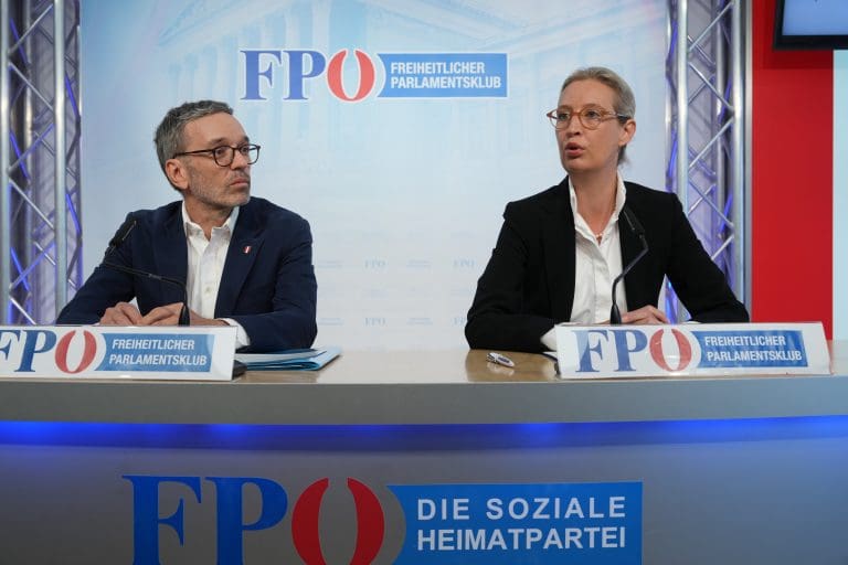 Herbert Kickl und Alice Weidel — Alois Endl