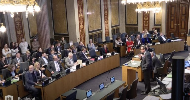 Bundesrat — Screenshot / Bundesrat