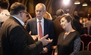 60 Jahre DÖW, Alexander Van der Bellen, Doris Schmidauer