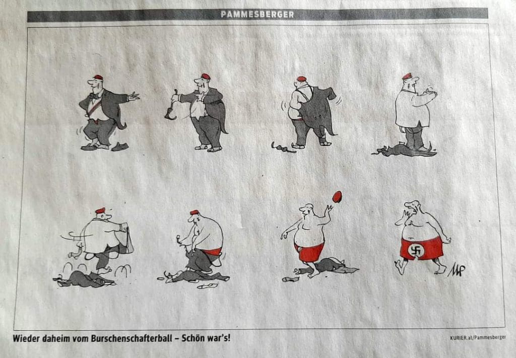 Kurier-Karikatur Michael Pammesberger