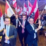 Domink Nepp und Herbert Kick beim Wiener Landesparteitag