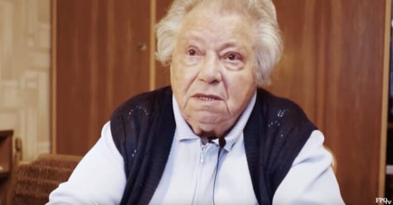 Frau Gertrude — Screenshot FPÖ TV